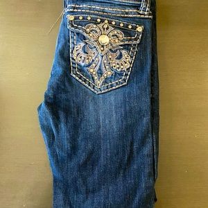 Juniors Western Bling Jeans